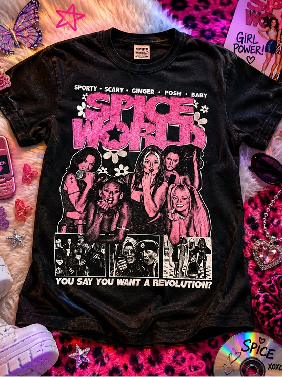 Tops - UNISEX Spice Girls Tee